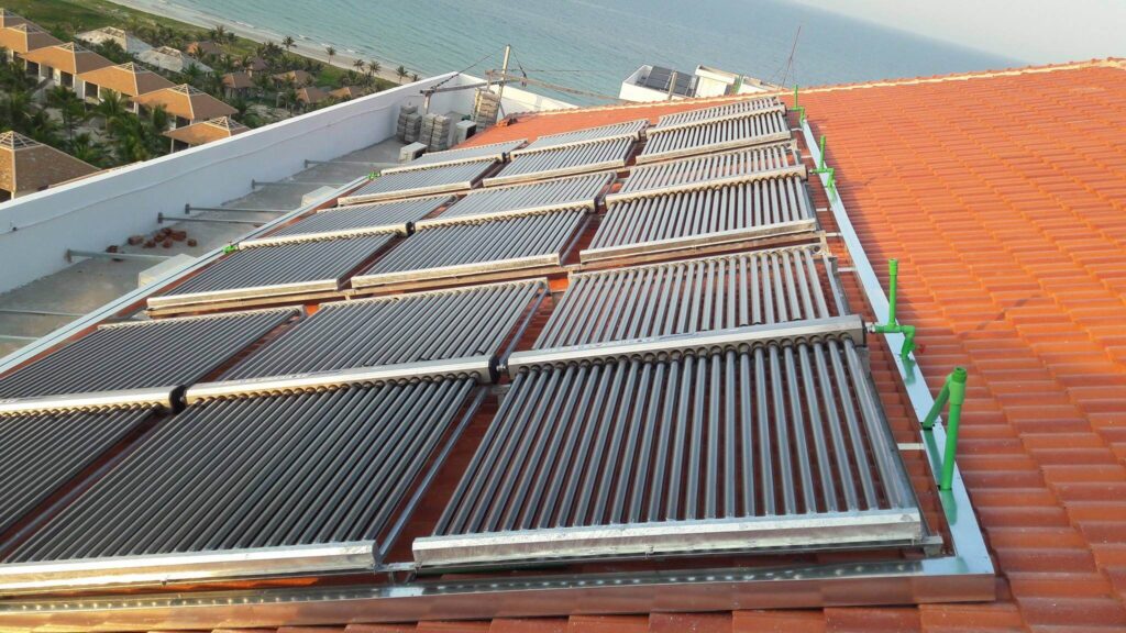 Dự án máy nước nóng năng lượng mặt trời cho khách sạn Lagi Bình Thuận