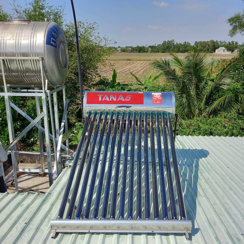 Quy trình lắp đặt máy nước nóng năng lượng mặt trời Quận 11