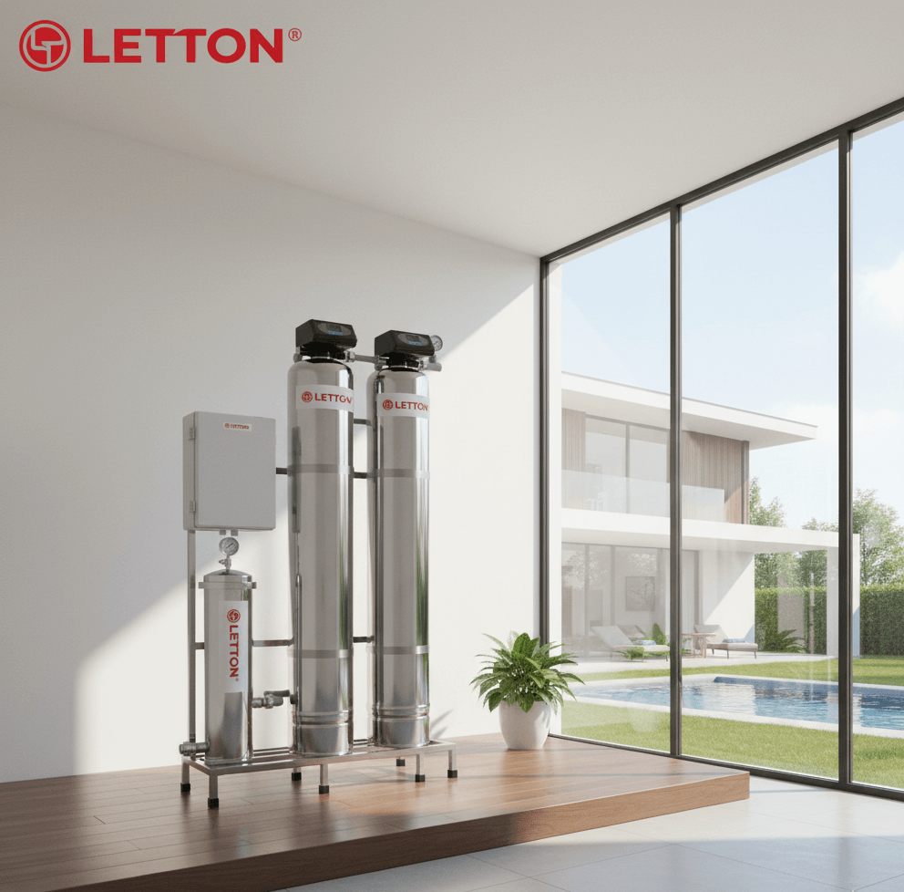 Bộ lọc nước đầu nguồn inox D250 -02SP-INOX – Phin lọc tinh