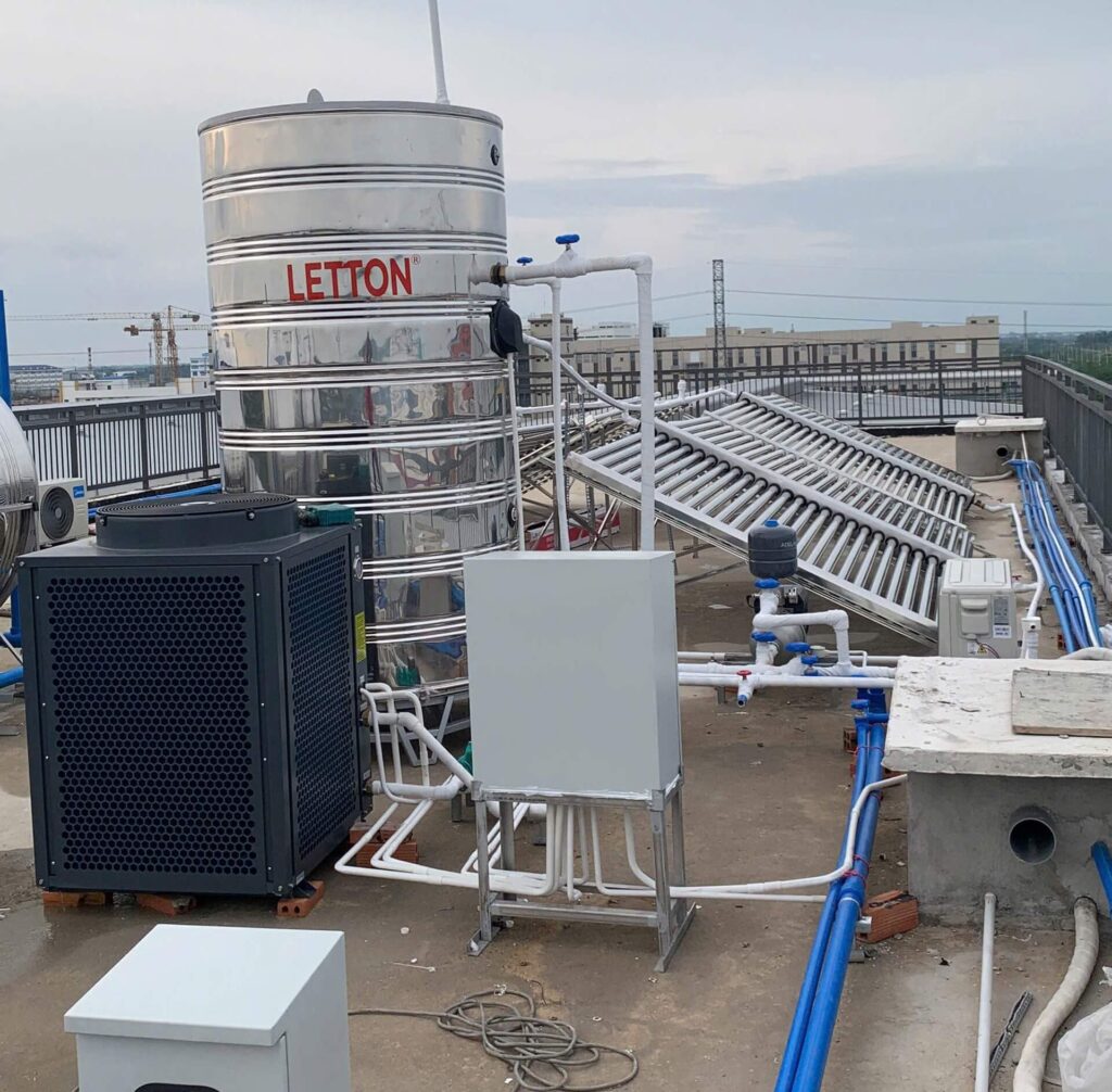 Hệ thống nước nóng trung tâm cho nhà hàng khách sạn 4 Hệ thống nước nóng trung tâm cho nhà hàng khách sạn