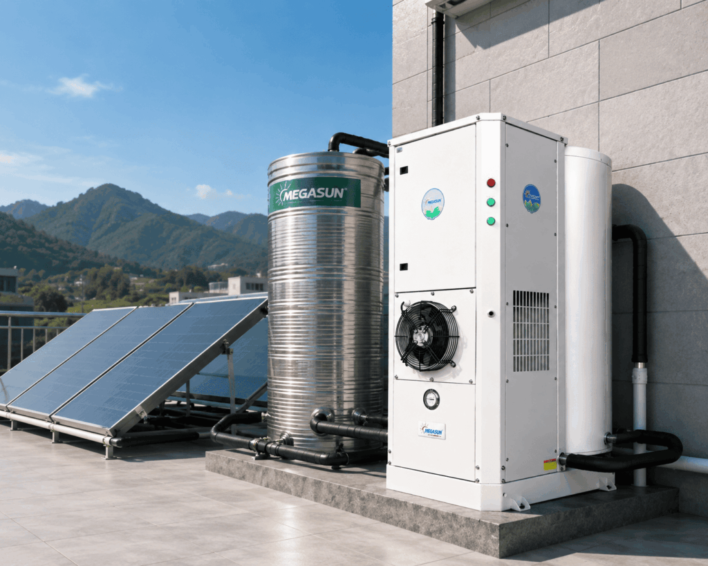 Máy Bơm Nhiệt MEGASUN MGS-3.5-200 Bình Tích Hợp 1 4e0f7f20 1d00 43b4 aab9 324d7d13205e