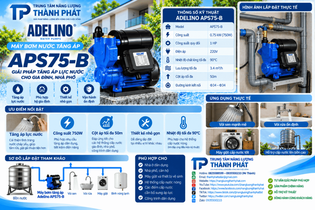 MÁY BƠM NƯỚC TĂNG ÁP ADELINO APS75-B 1 39098a30 b4b8 4f86 80ea 5c19cfd08989